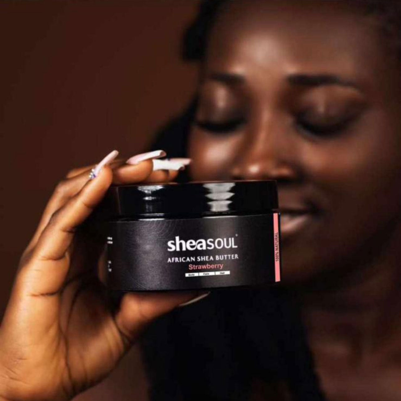 African Shea Butter- Strawberry flavor