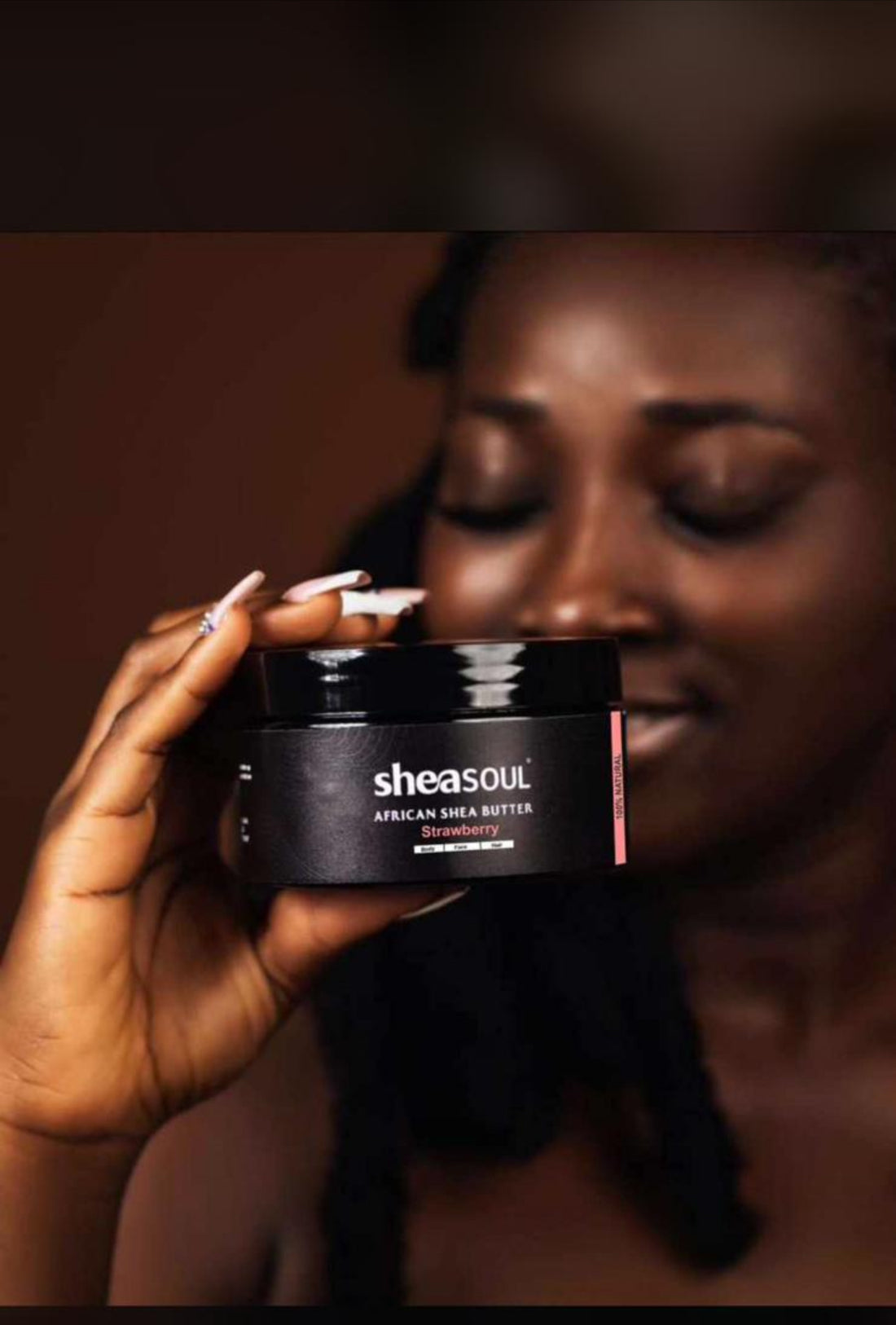 African Shea Butter- Strawberry flavor