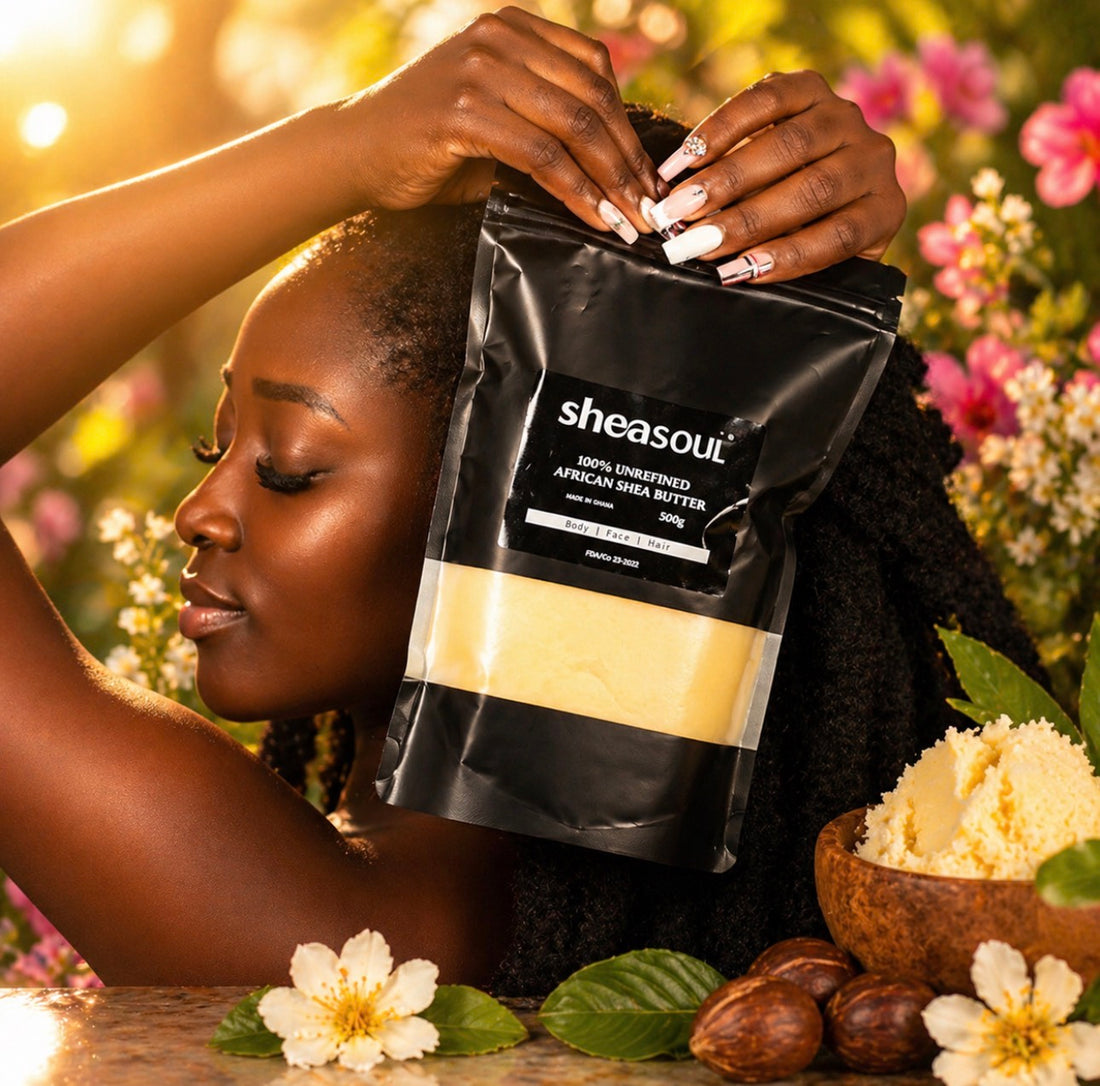 Raw unrefined Shea butter